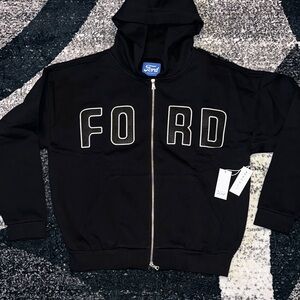 Ford Black Zip-Up Jacket